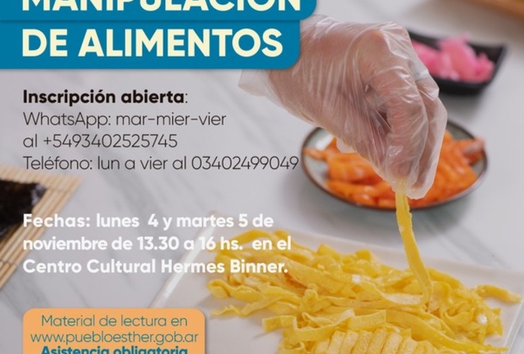 Imagen de Curso de Manipulación de Alimentos