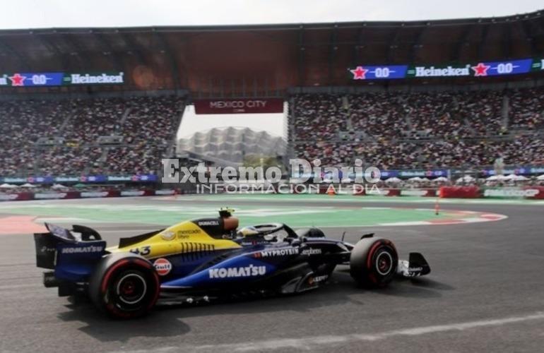 Franco Colapinto completó una buena carrera y terminó 12° en el GP de México.