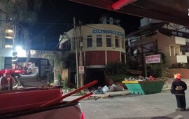 Imagen de Villa Gesell: se derrumb&oacute; una parte de un edificio y hay varias personas desaparecidas