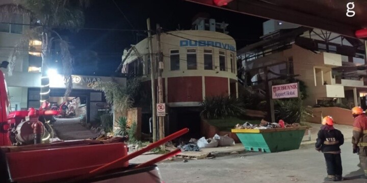 Imagen de Villa Gesell: se derrumbó una parte de un edificio y hay varias personas desaparecidas