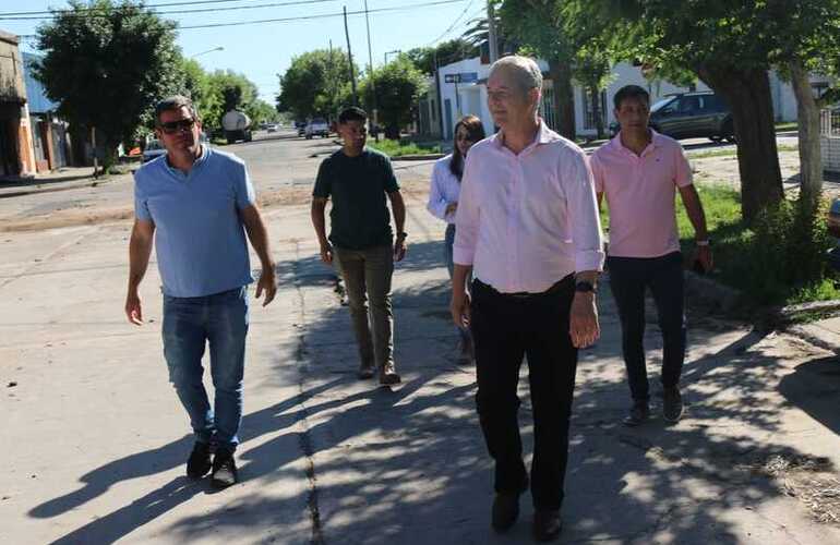 Imagen de Obras Públicas: Concluyó la obra de repavimentación de calle San Nicolás entre Juárez Celman y 25 de mayo