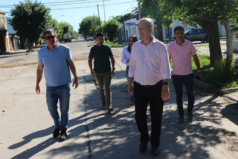 Imagen de Obras Públicas: Concluyó la obra de repavimentación de calle San Nicolás entre Juárez Celman y 25 de mayo