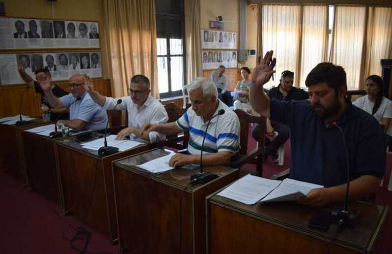 La iniciativa resultó aprobada por todo el cuerpo. Foto: Concejo Municipal