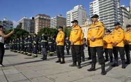 El equipo se encontraba en estado de alerta. Nos movilizamos con los especialistas y equipamiento necesario, señalaron desde la brigada USAR.  (Alan Monzón/Rosario3)