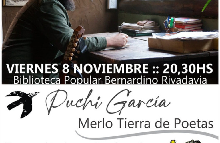 Imagen de Puchi Garc&iacute;a y la presentaci&oacute;n de sus obras literarias