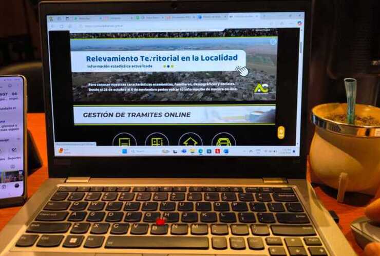 Imagen de Alvear realiza un relevamiento territorial para conocer en profundidad las características de su comunidad