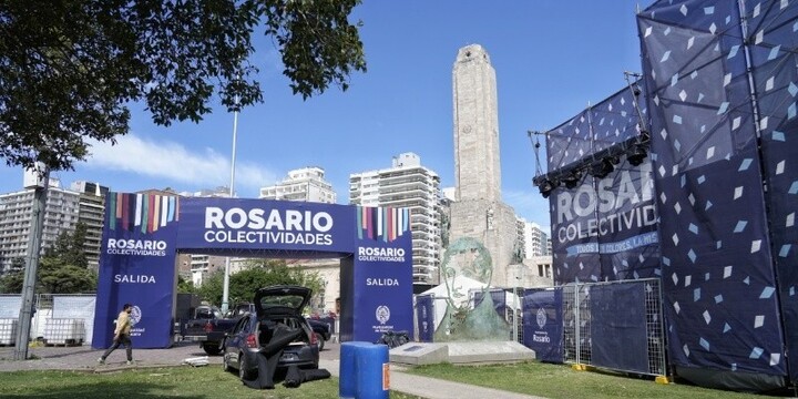 La fiesta reúne multitudes cada año en el parque a la Bandera. (Alan Monzón/Rosario3)