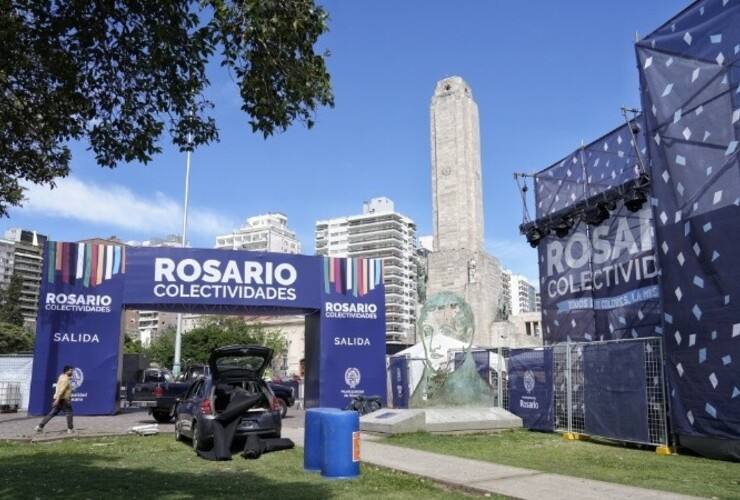 La fiesta reúne multitudes cada año en el parque a la Bandera. (Alan Monzón/Rosario3)