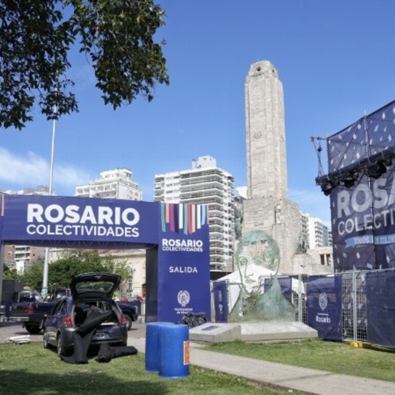 La fiesta reúne multitudes cada año en el parque a la Bandera. (Alan Monzón/Rosario3)