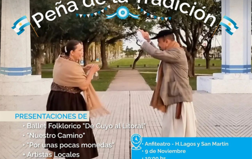 Imagen de Pe&ntilde;a por el D&iacute;a de la Tradici&oacute;n en el Anfiteatro.