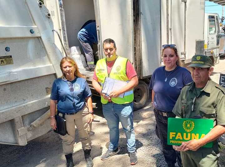 El chofer del vehículo era procedente de Fighiera pero no se determinó hacia donde se dirigía.