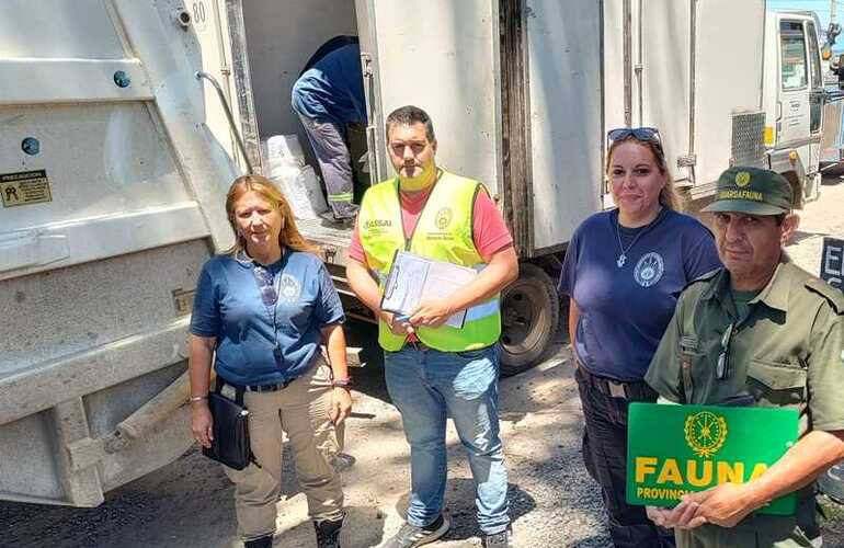 El chofer del vehículo era procedente de Fighiera pero no se determinó hacia donde se dirigía.