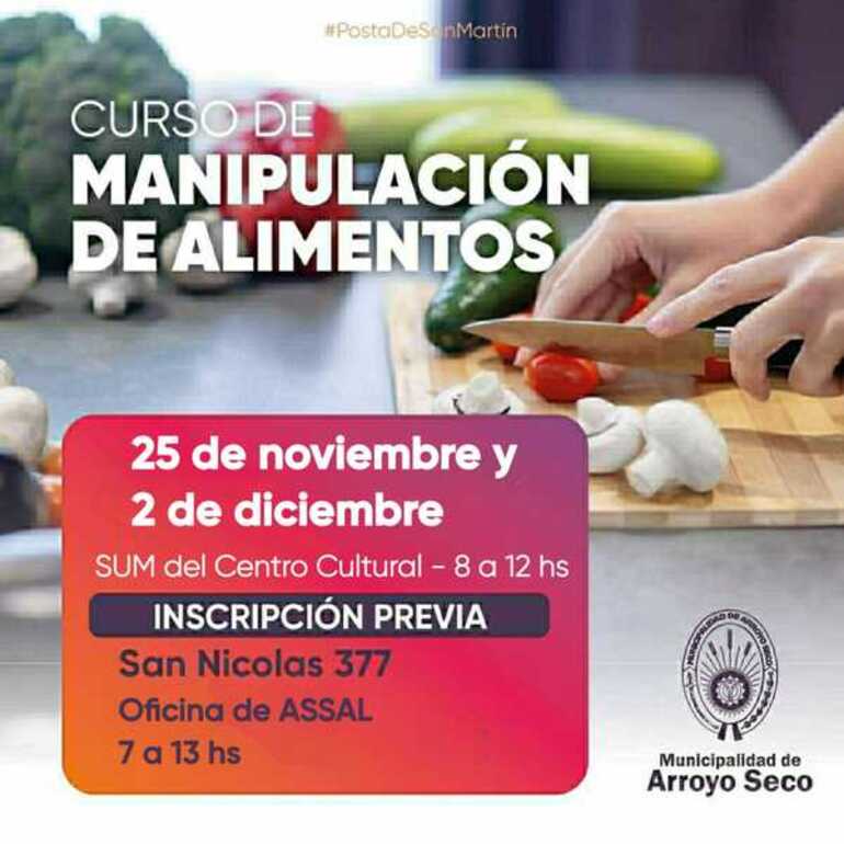 Imagen de Último curso de Manipulación de Alimentos del 2024