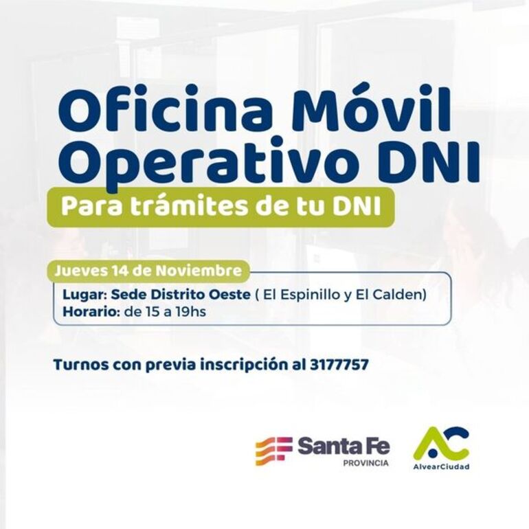 Imagen de Oficina Móvil, Operativo DNI