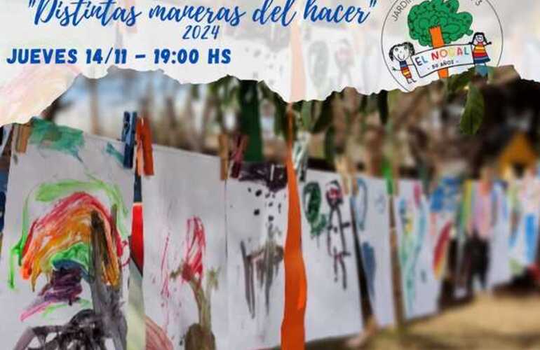 Imagen de El Jardín de Infantes "El Nogal" Invita a la Muestra Pedagógica Anual