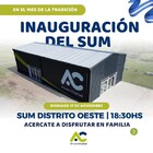 Imagen de Inauguración del Nuevo SUM del Distrito Oeste en Alvear