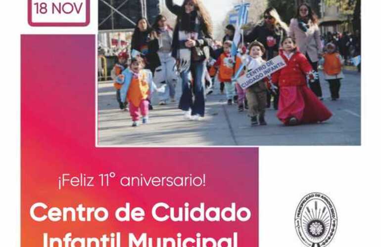 Imagen de ¡Feliz 11° aniversario, Centro de Cuidado Infantil Municipal!