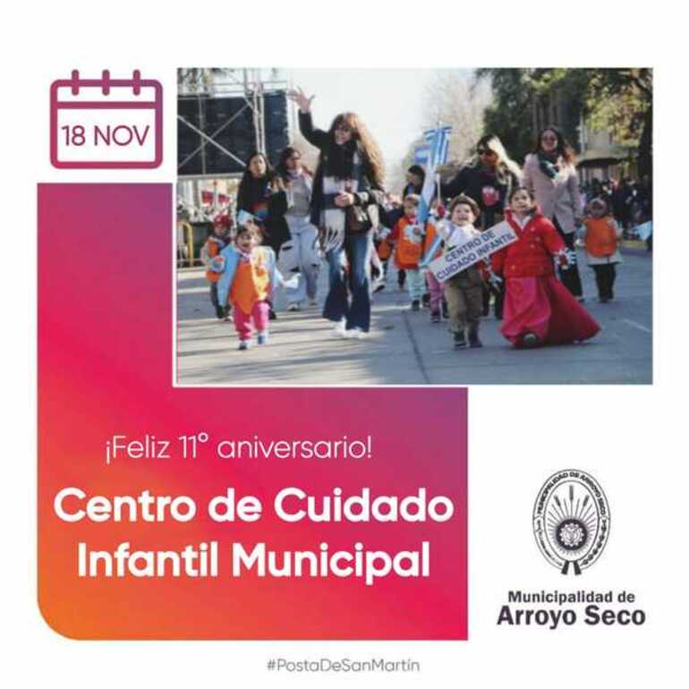 Imagen de ¡Feliz 11° aniversario, Centro de Cuidado Infantil Municipal!