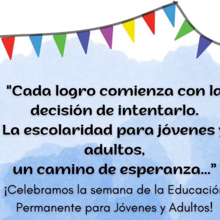 Imagen de Semana de la Educación Permanente para Jóvenes y Adultos