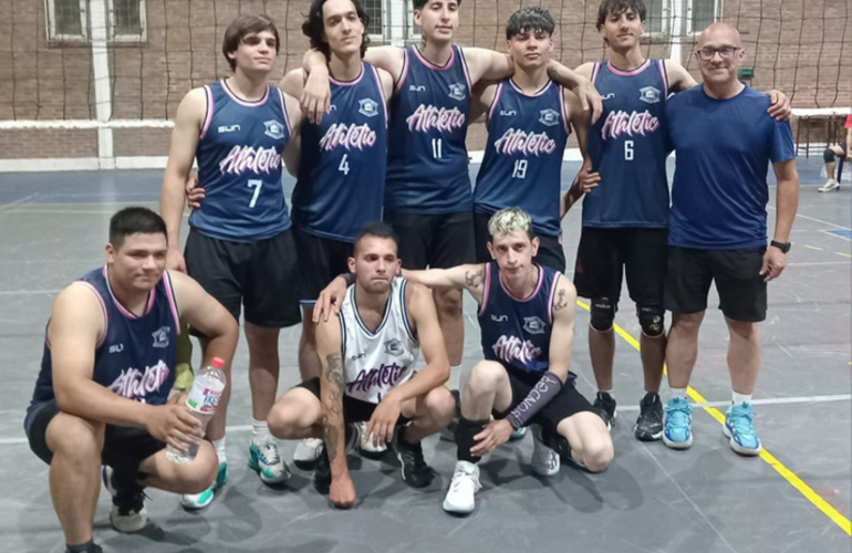 Imagen de A.S.A.C. fue 2&ordm; puesto en Copa de Plata en V&oacute;ley Masculino.