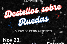 Imagen de El 23/11, Show de Patín Artístico de Talleres llamado 'Destellos sobre Ruedas'.