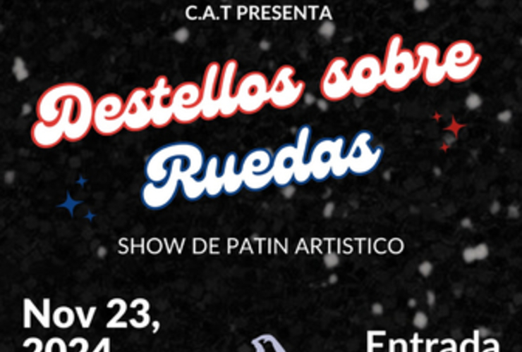 Imagen de El 23/11, Show de Patín Artístico de Talleres llamado 'Destellos sobre Ruedas'.