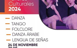 Imagen de Cierre de Talleres Culturales 2024: Danza, Tango, Folclore, Danza &Aacute;rabe y Lengua de Se&ntilde;as