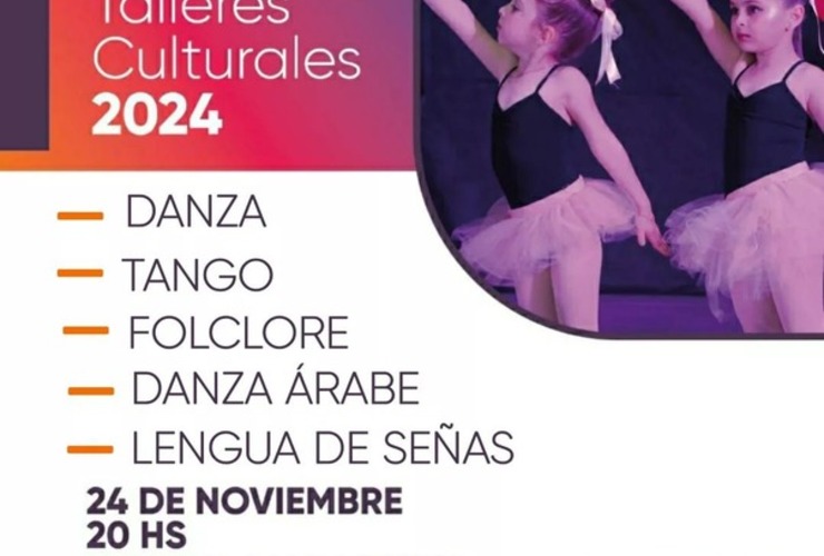 Imagen de Cierre de Talleres Culturales 2024: Danza, Tango, Folclore, Danza &Aacute;rabe y Lengua de Se&ntilde;as
