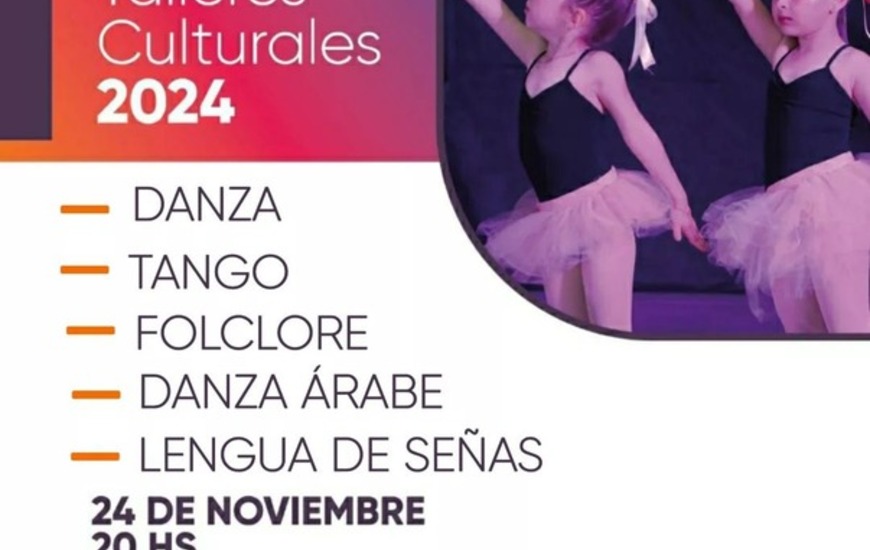 Imagen de Cierre de Talleres Culturales 2024: Danza, Tango, Folclore, Danza &Aacute;rabe y Lengua de Se&ntilde;as