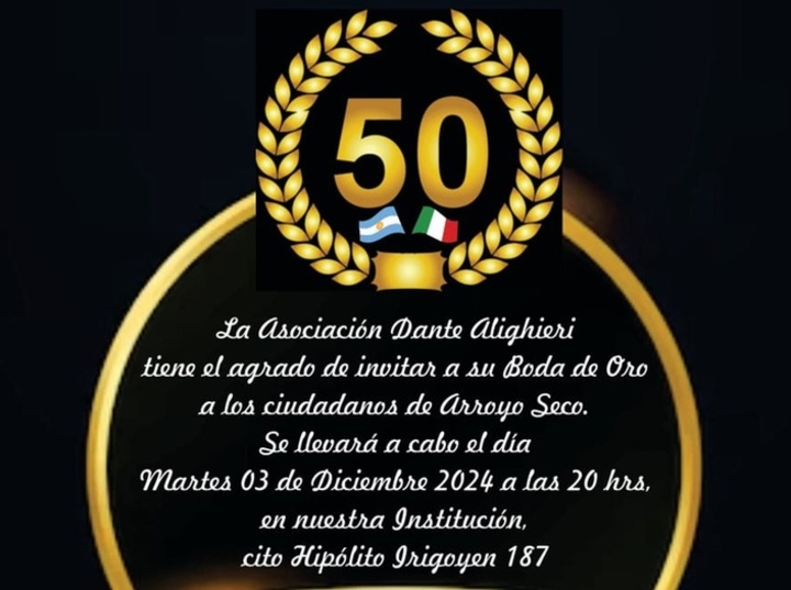 Imagen de La Asociación Dante Alighieri celebra sus 50 años