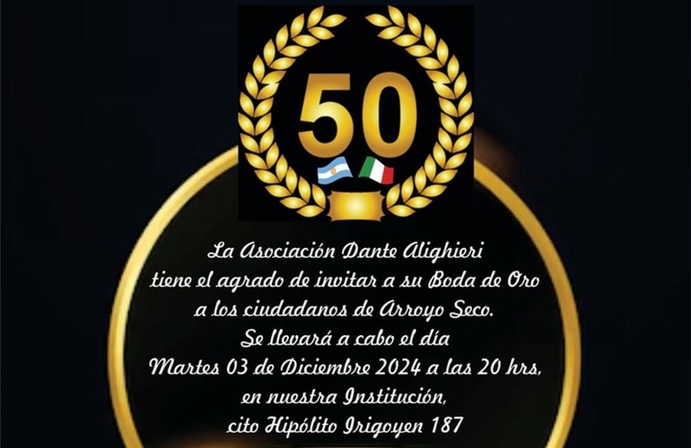 Imagen de La Asociación Dante Alighieri celebra sus 50 años