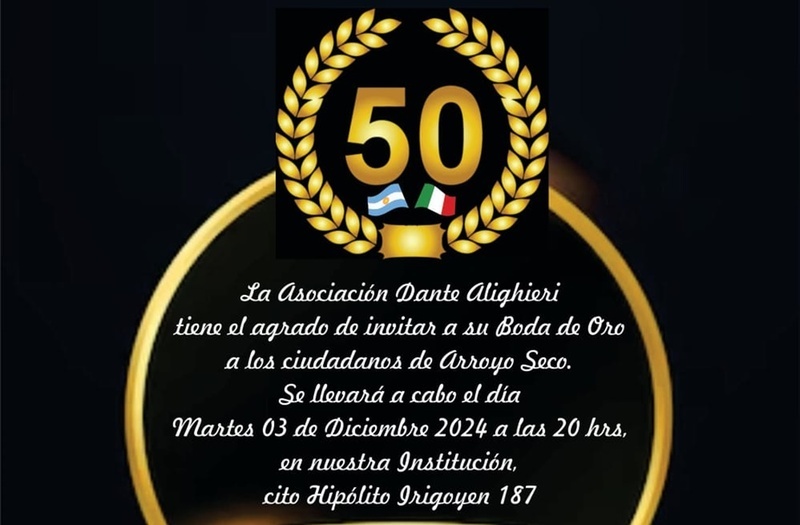Imagen de La Asociaci&oacute;n Dante Alighieri celebra sus 50 a&ntilde;os