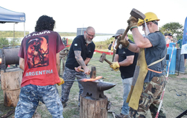 Imagen de 3er Festival 'Forjando el Paraná' en Pueblo Esther.