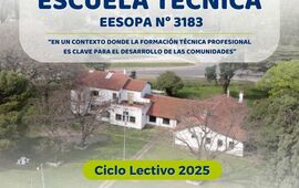 Imagen de ¡Abierta la Preinscripción del Anexo de Escuela Técnica en Alvear!