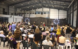 El evento se realizó con el Complejo colmado de asistentes.