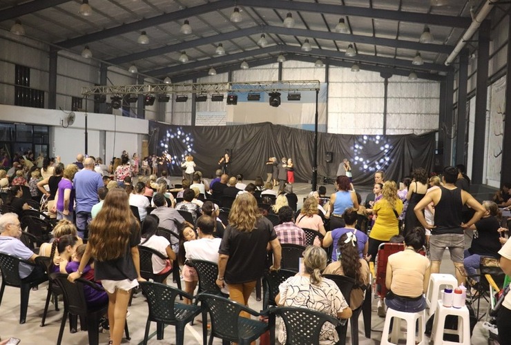 El evento se realizó con el Complejo colmado de asistentes.