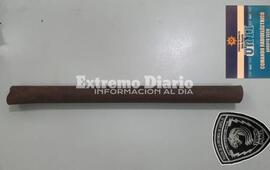 El elemento que se le secuestr&oacute; al masculino.