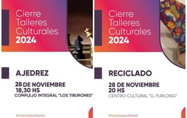 Imagen de Invitaci&oacute;n cultural: Cierre de los Talleres de Ajedrez y Reciclado