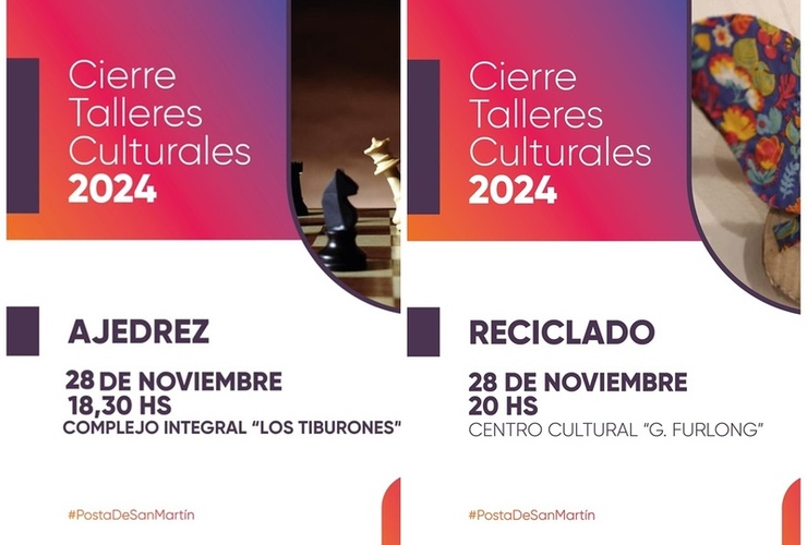 Imagen de Invitación cultural: Cierre de los Talleres de Ajedrez y Reciclado