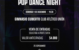 Imagen de El 1/12, Danzas Urbanas de Uni&oacute;n har&aacute; su Muestra de fin de a&ntilde;o.