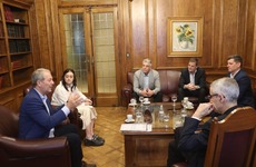 Imagen de El intendente Daniel Tonelli participó de una reunión en la Bolsa de Comercio de Rosario