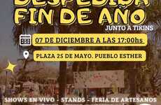 Imagen de Somos Tikins: Despedida de fin de año en Pueblo Esther con música, feria y espectáculos en vivo