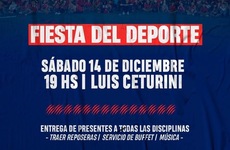 Imagen de El 14/12, Talleres hará su 'Fiesta del Deporte 2024'.