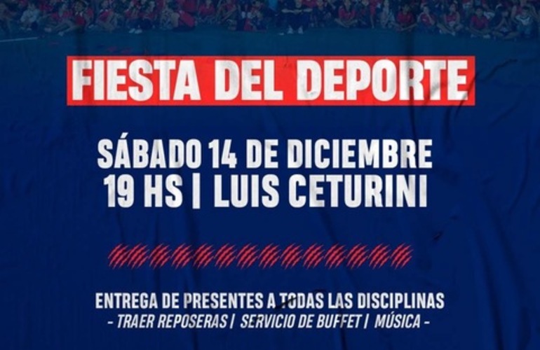 Imagen de El 14/12, Talleres har&aacute; su 'Fiesta del Deporte 2024'.
