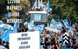 Imagen de El 7/12, la Peña de Racing Club hará su 'Cena del Campeón'.