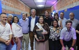 Imagen de Tonelli participó de la despedida de año del Hospital SAMCo N° 50 y del homenaje a trabajadores jubilados