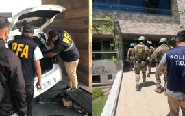 Los allanamientos se desarrollaron en Rosario, Funes y Pilar. (Policía Federal/TOE)