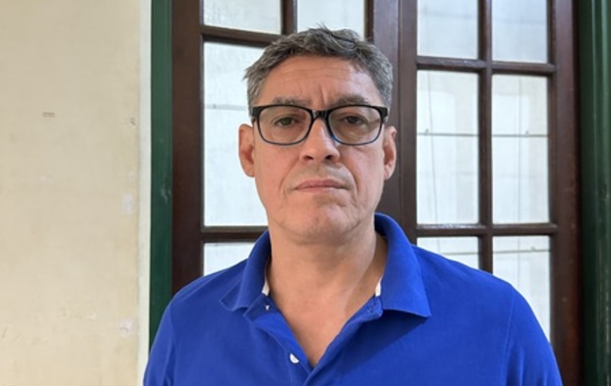 Imagen de Carlos M&aacute;rquez: 'Se labraron actas antes, durante y despu&eacute;s del partido de Uni&oacute;n y Porvenir Talleres por la pirotecnia'.