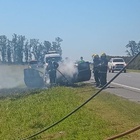 Imagen de Incendio de Automóvil en la Autopista Rosario - Buenos Aires