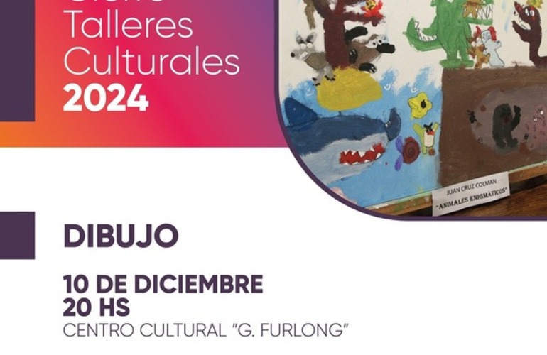 Imagen de Cierre de Talleres Culturales 2024: Dibujo